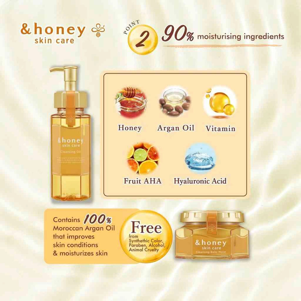 &Honey Cleansing Oil 180ml