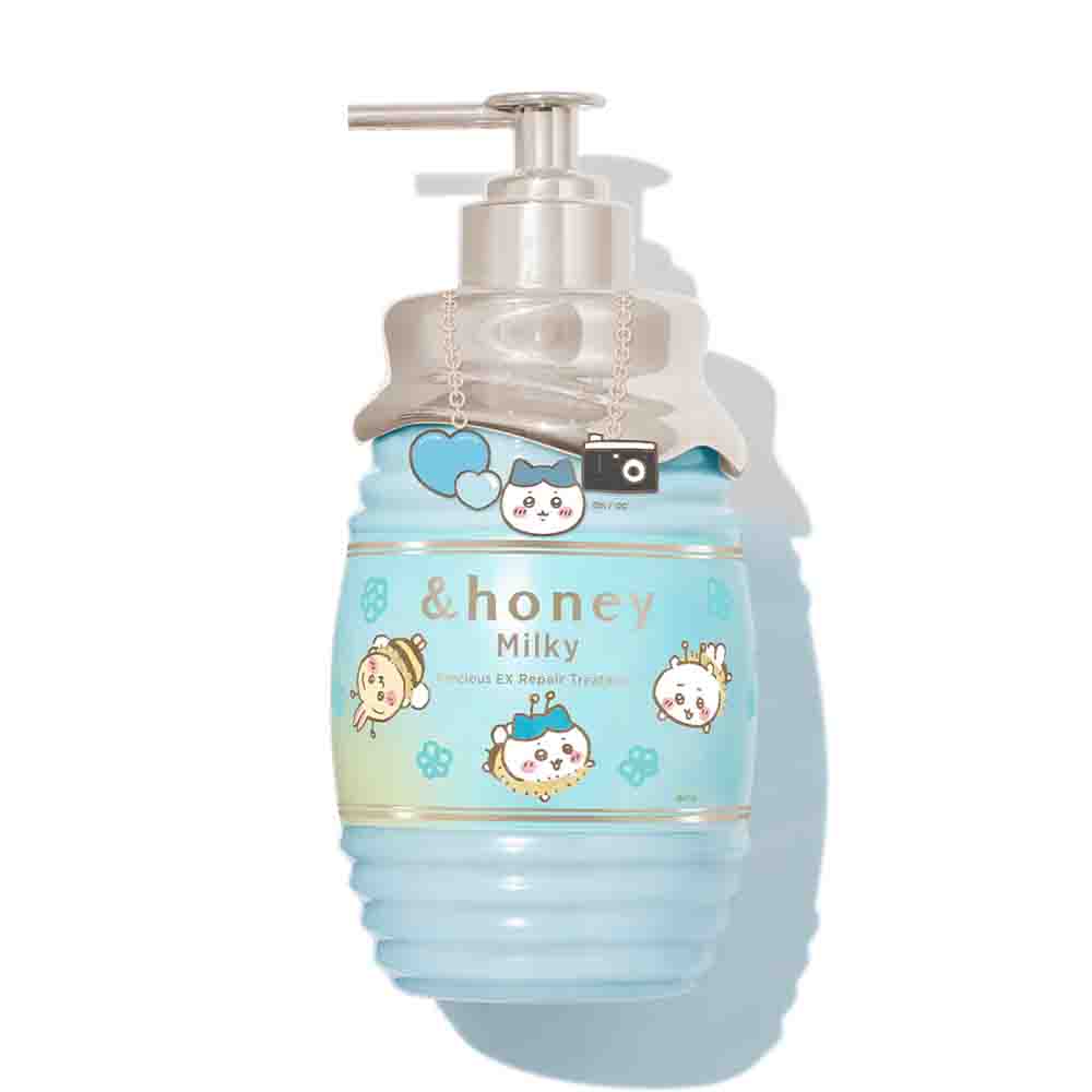 [LIMITED SET-Chiikawa]&Honey Milky Precious EX Repair Shampoo & Hair Treatment Set