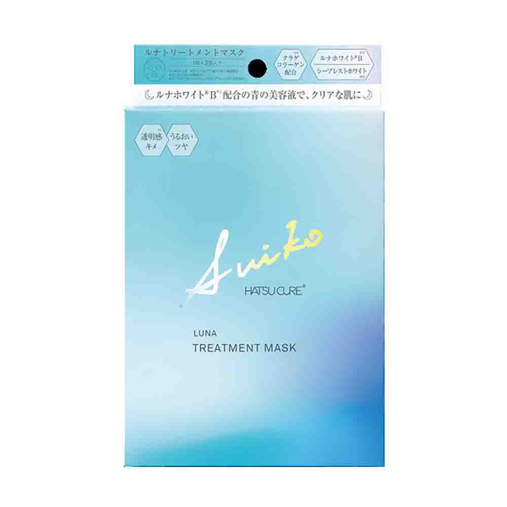 SUIKO HATSUCURE Luna Treatment Mask 3Sheets
