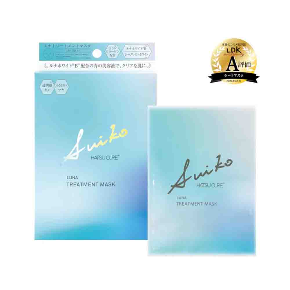 SUIKO HATSUCURE Luna Treatment Mask 3Sheets