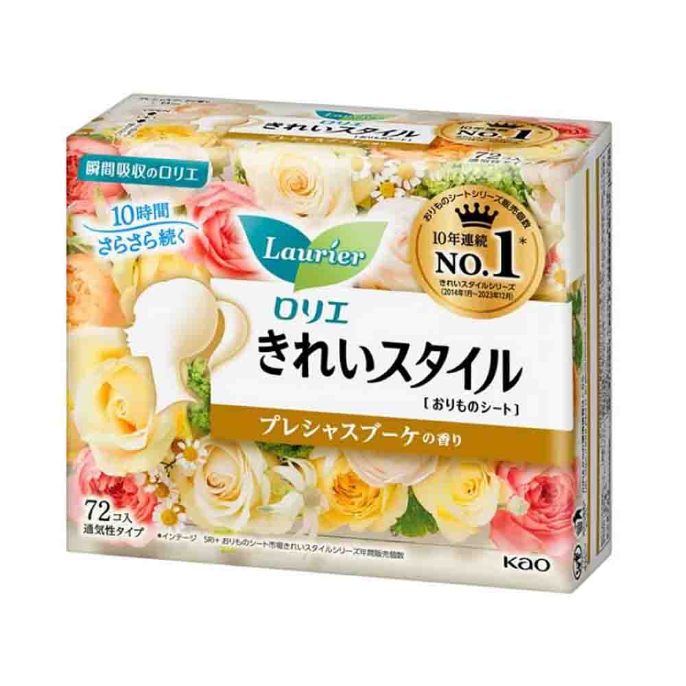 KAO Laurier Laurier Kirei Sparkling Fruit Panty Liners 72Pads