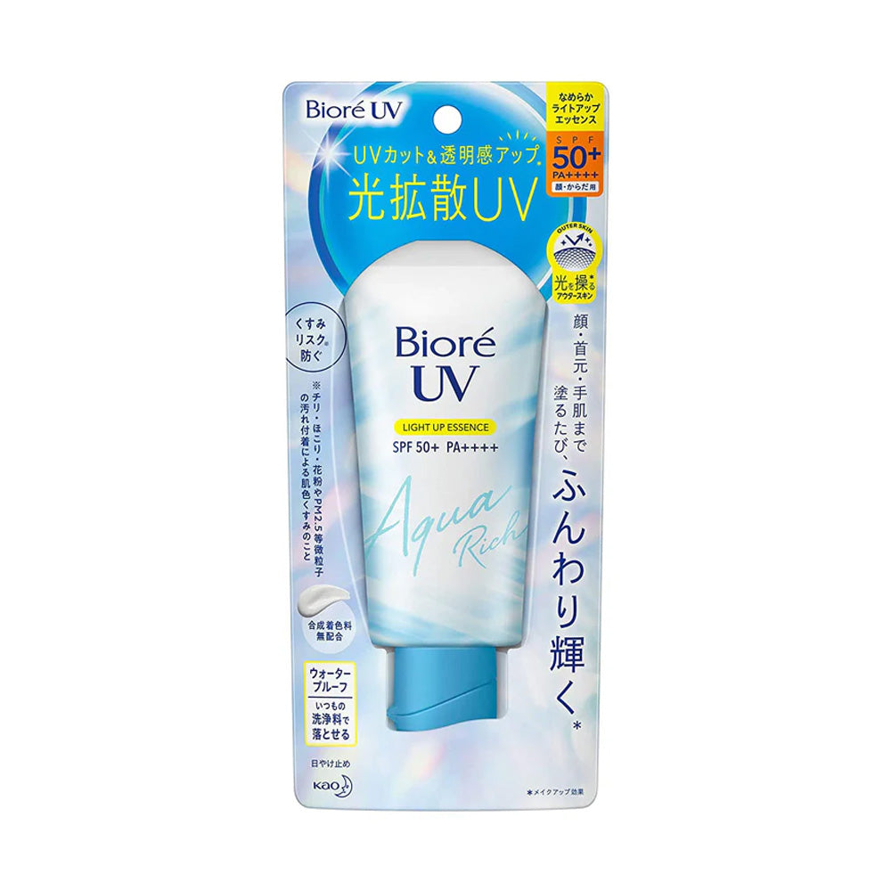 KAO Biore Aqua Rich Light Up Essence UV Sunscreen