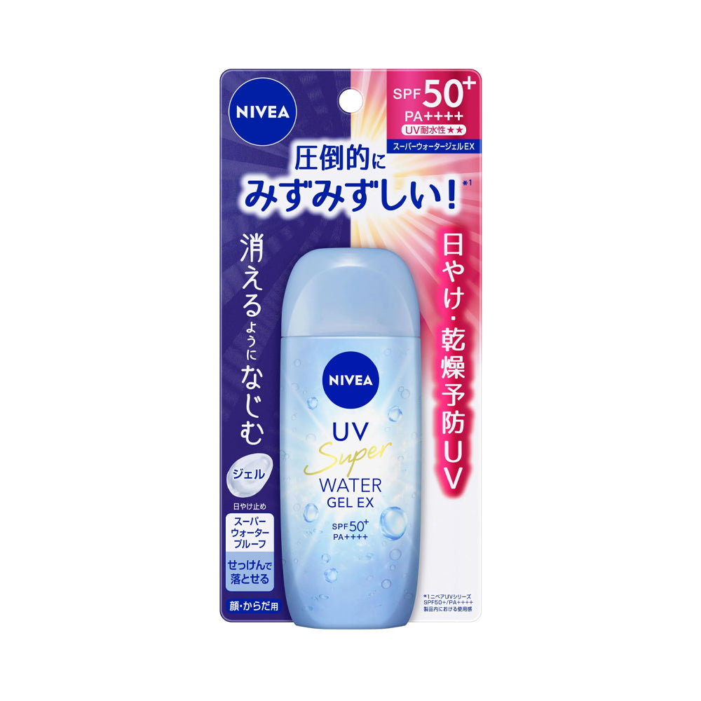 KAO NIVEA UV Water Gel EX SPF50+ PA++++ 80g