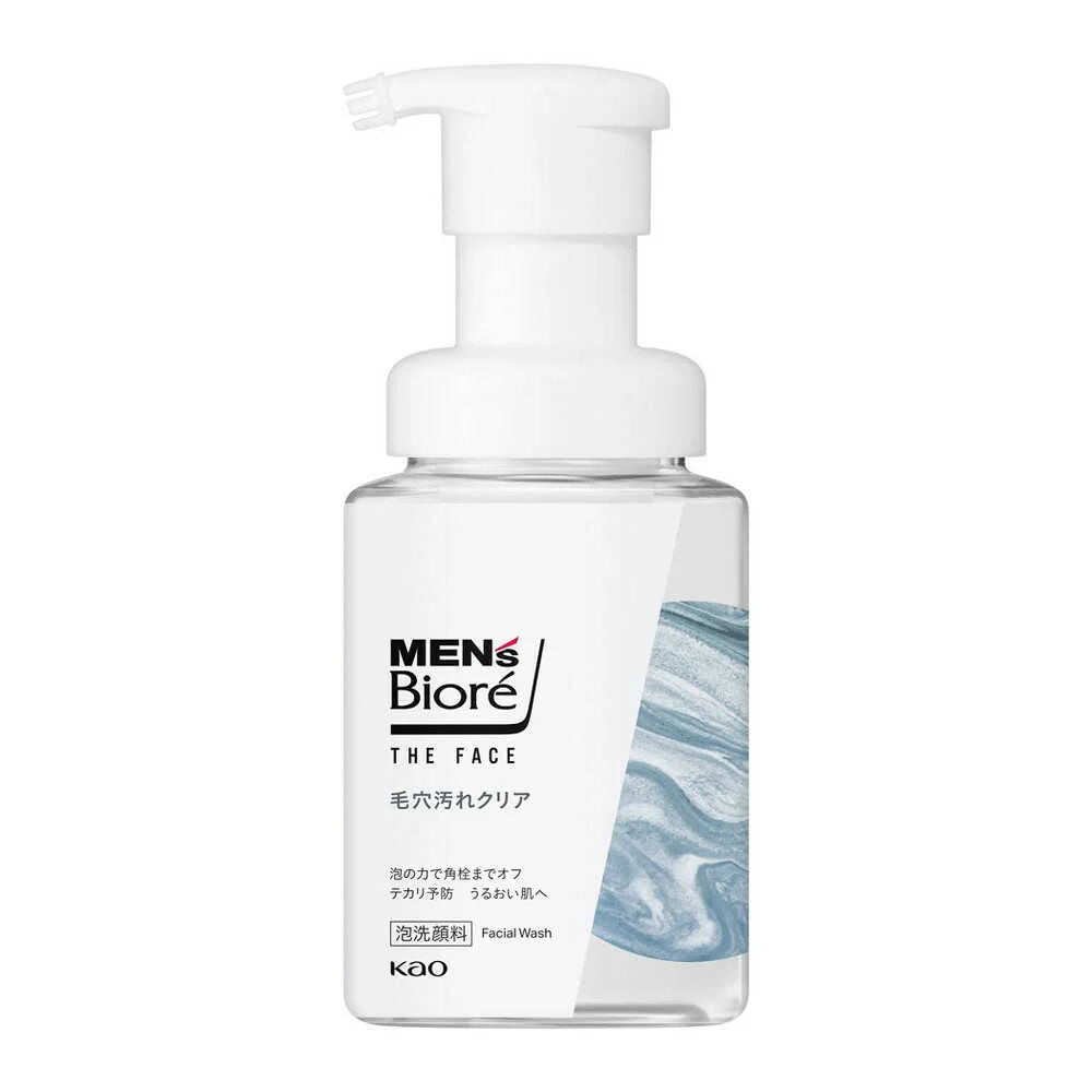 KAO Men's Biore The Face Pore Clearing Facial Wash 200ml