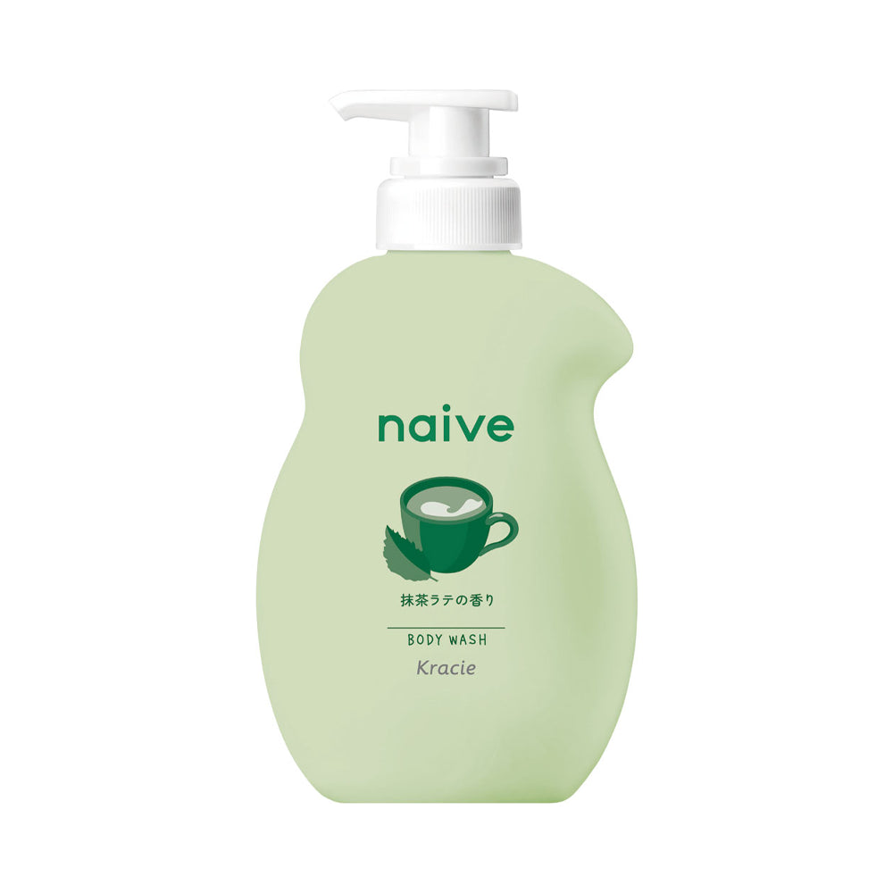 KRACIE Naïve Matcha Latte Scent Body Wash 530ml