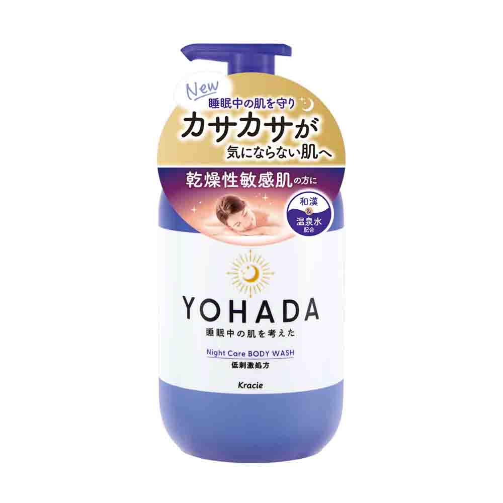 Kracie YOHADA Night Care Body Wash 480ml