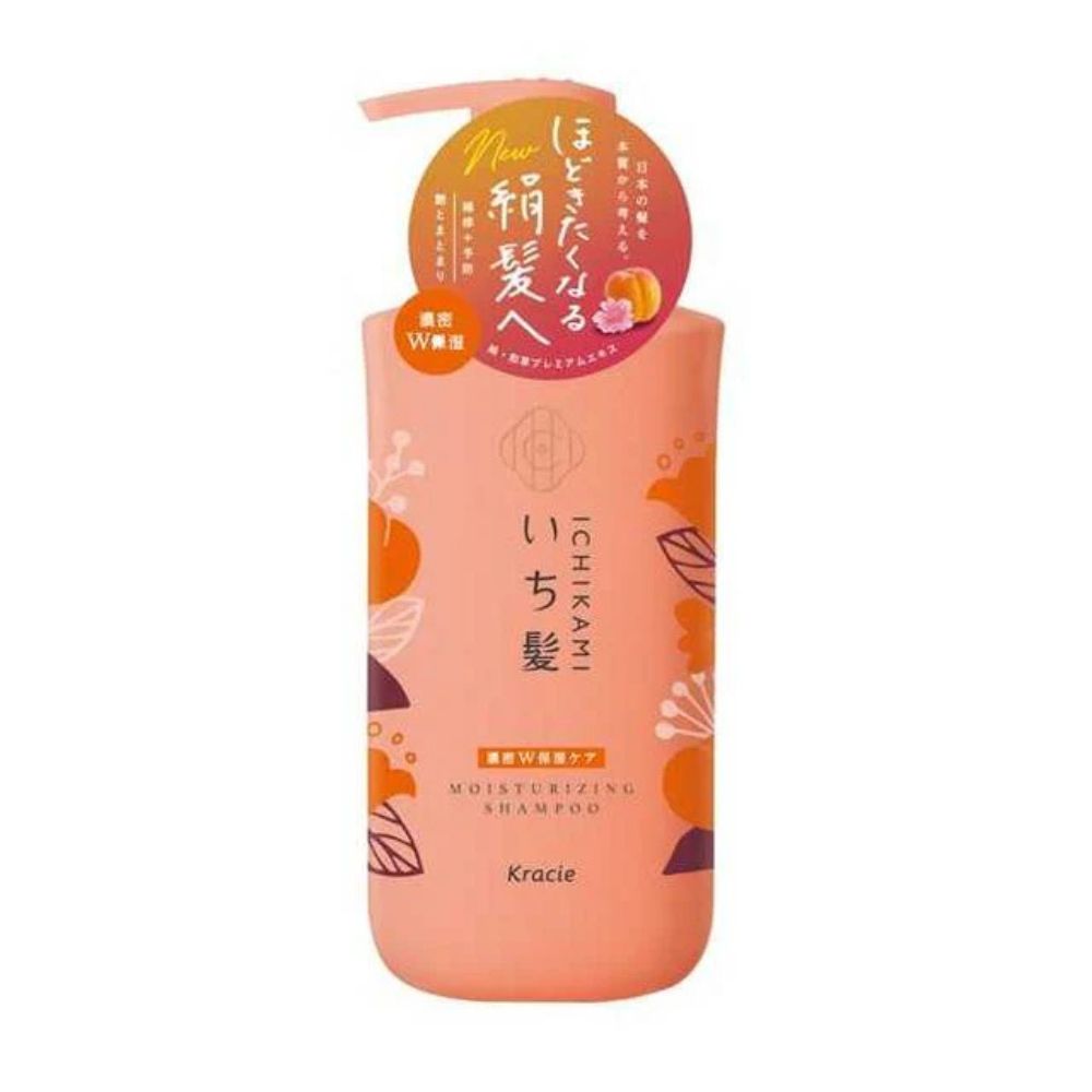 KRACIE Ichikami Dense W Moisturizing Care Hair Shampoo 480ml