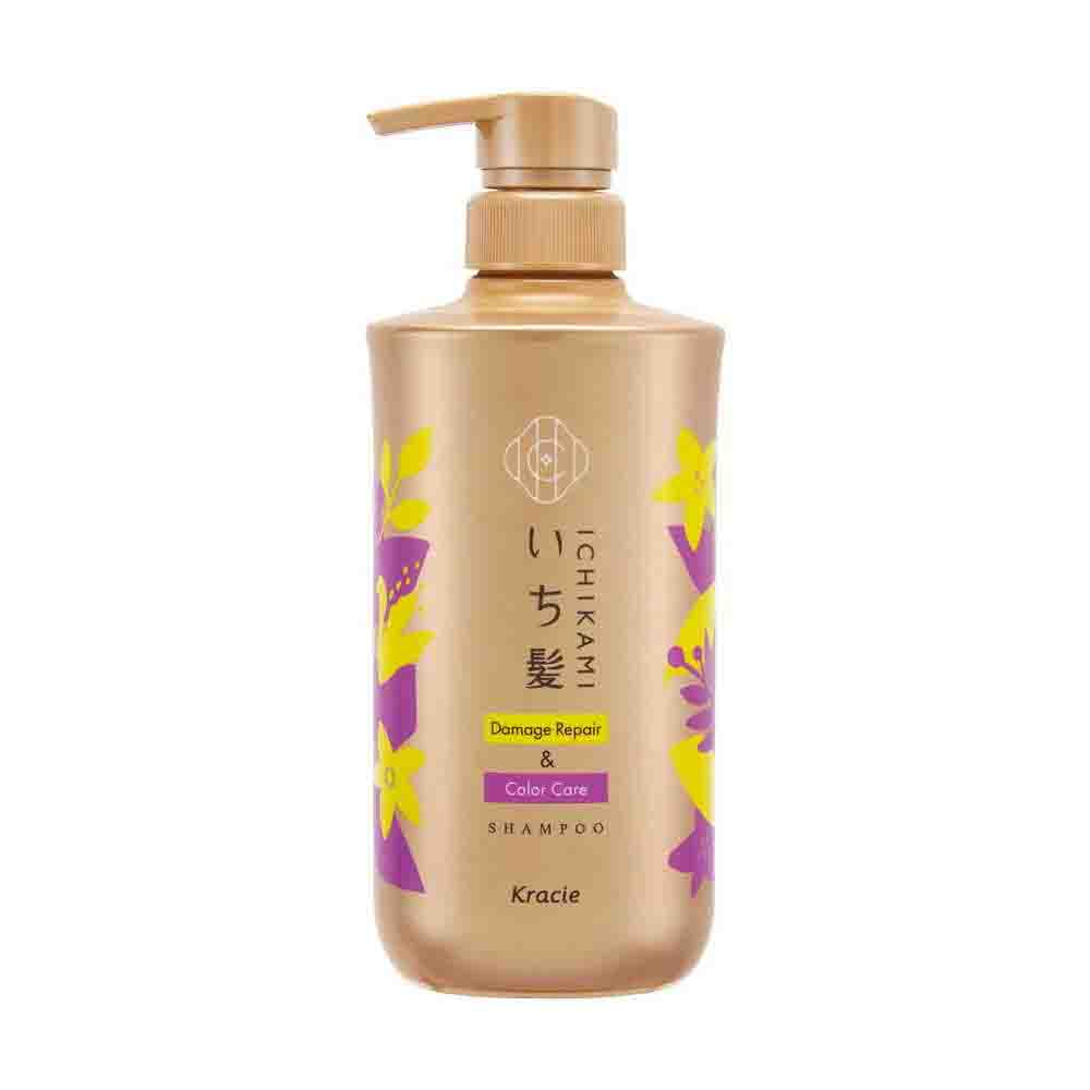 KRACIE Ichikami Damage Repair Color Care Shampoo 480ml