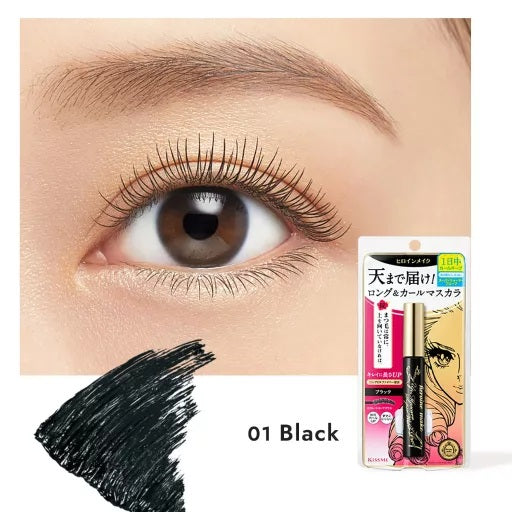 KISS ME Heroine (2021Version) Long & curl  Waterproof Mascara-01 Black