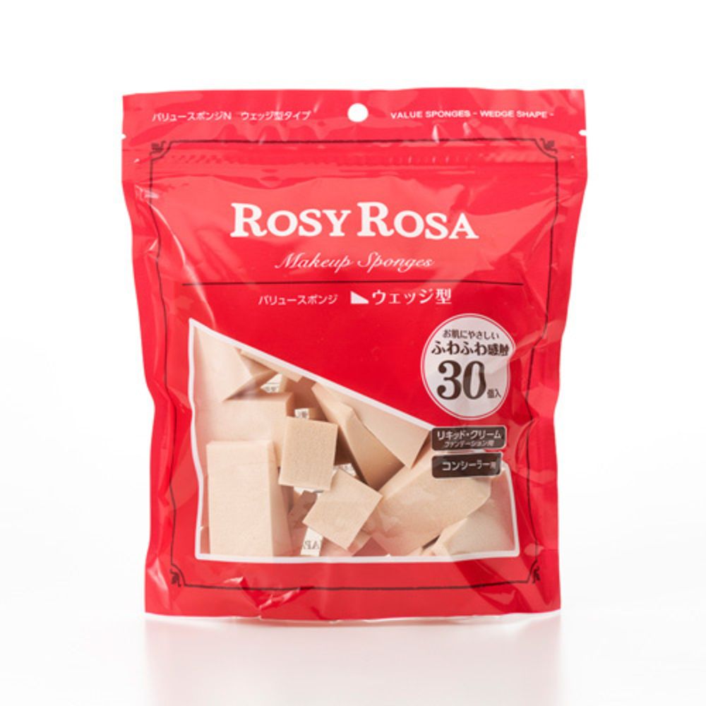 ROSY ROSA Value Sponge N Wedge Type 30P