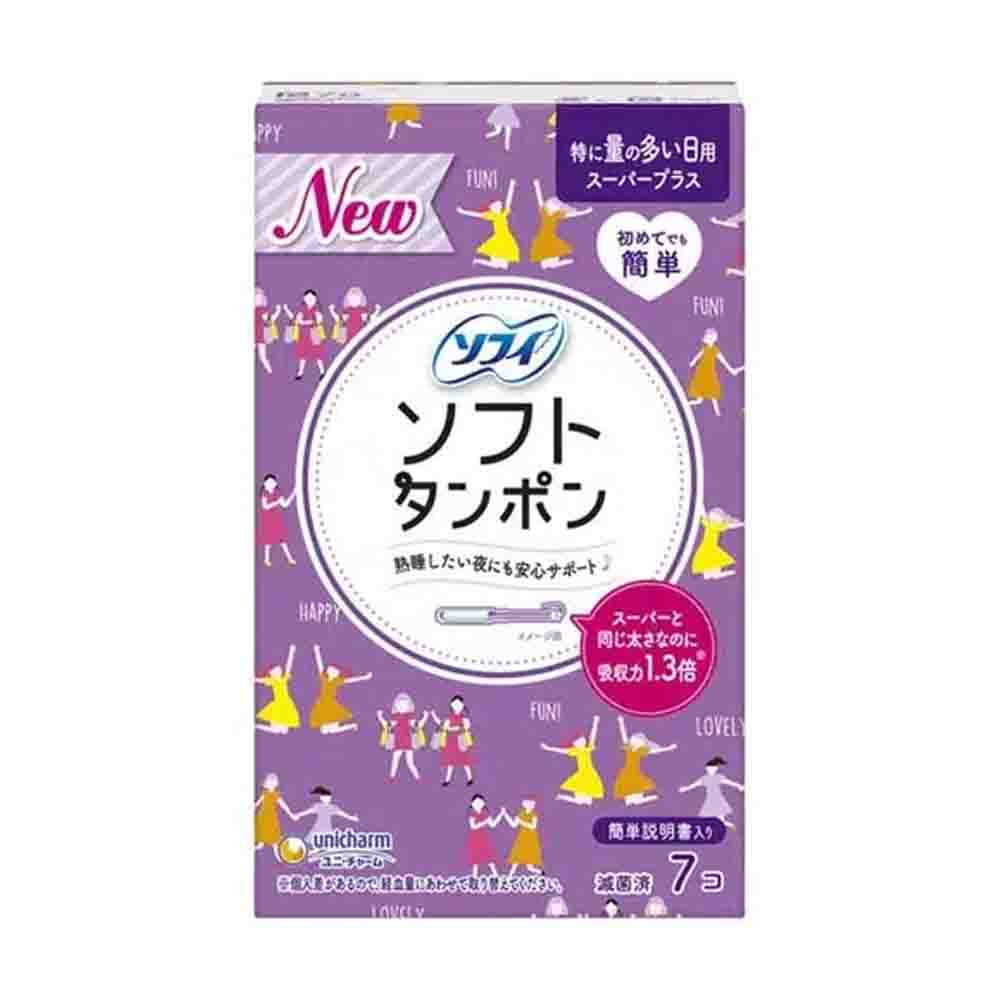 Unicharm Sofy Soft Tampons Super Plus 7pcs