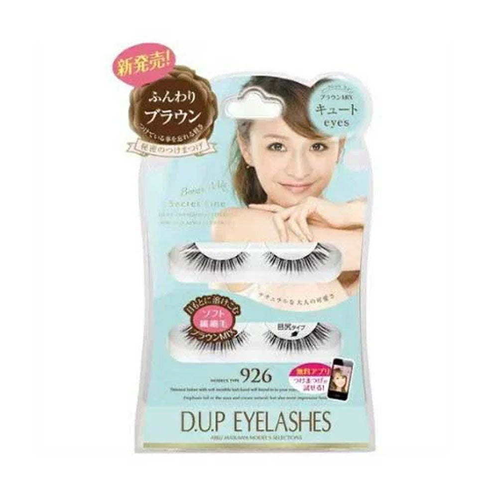 D-UP Eyelashes Secret Line Brown Mix 926