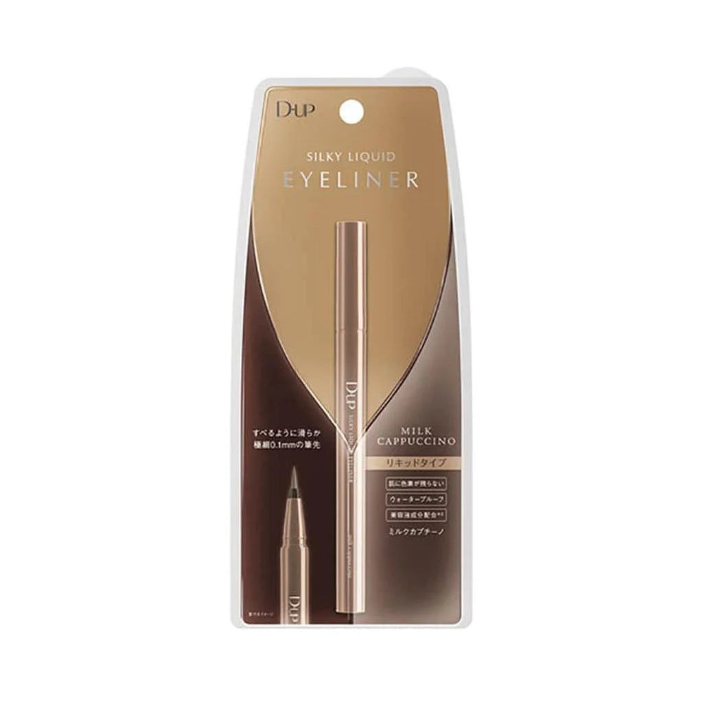 D-UP Silky Liquid Eyeliner WP Milk Cappuccino