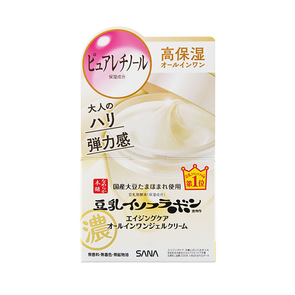 SANA Nameraka Honpo Wrinkle Care Facial Gel Cream 100g