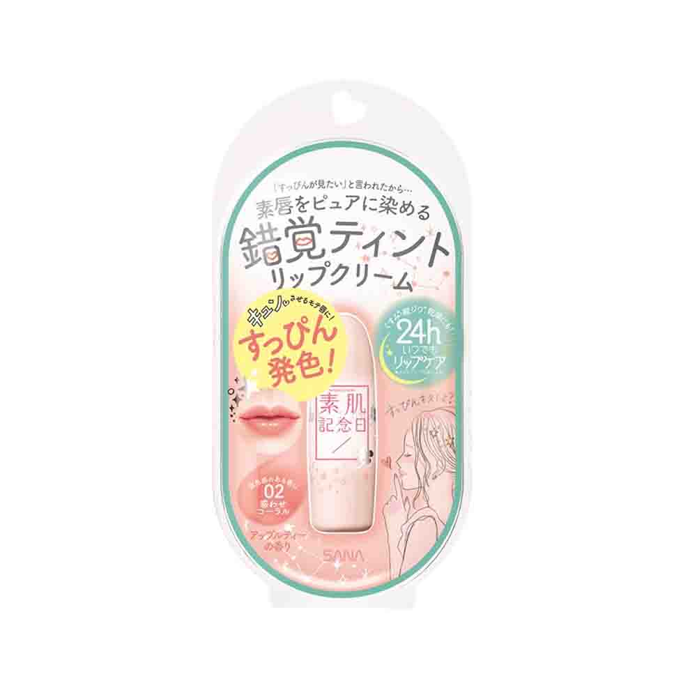 SANA Suhada Kinenbi Fake Nude Lip Cream 02 Pink Sana