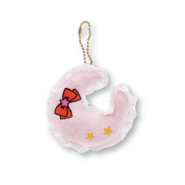 Sailor Moon Series x Sanrio Characters Cushion Shaped Key Chain (Pink)