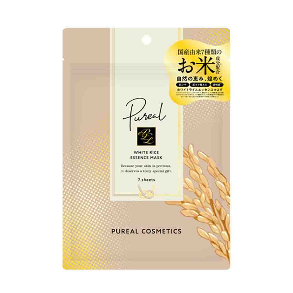 Pureal Moist Rice Essence Mask 7 sheets