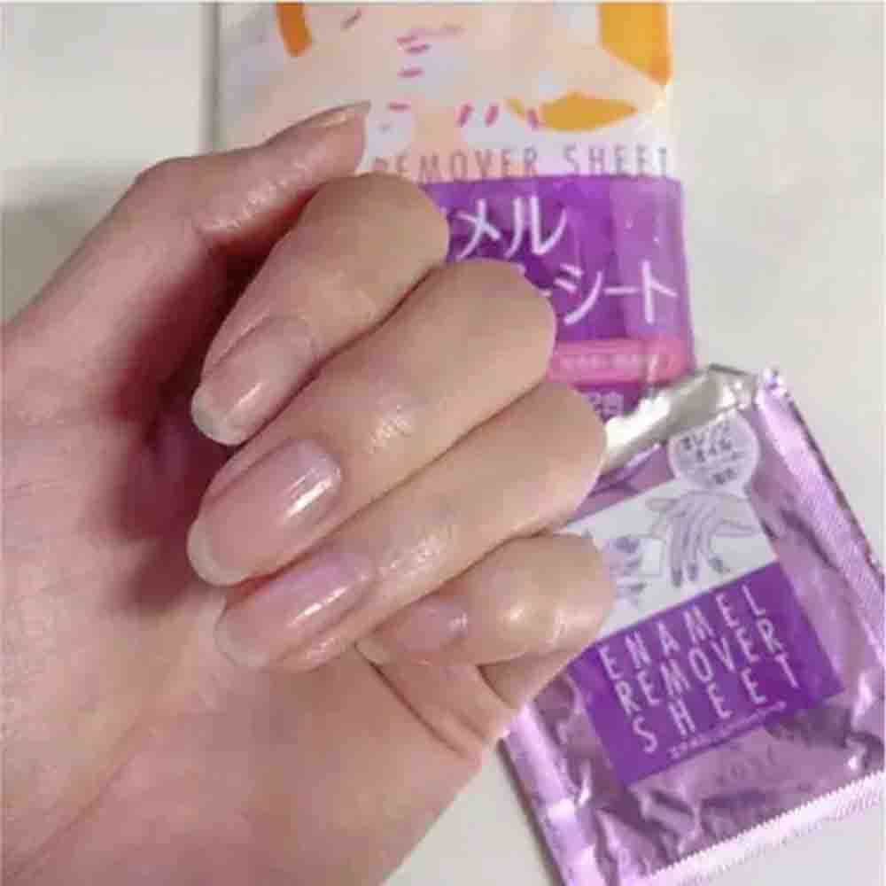 KOSE Softymo Enamel Remover Sheet 10Pcs