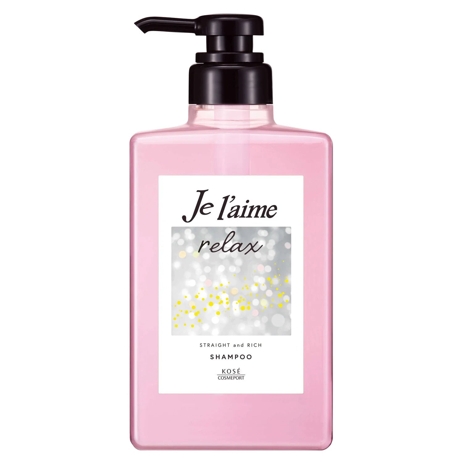 KOSE Je L'aime Relaxing Mid Night Repair Hair Shampoo (Straight & Rich) 480ml