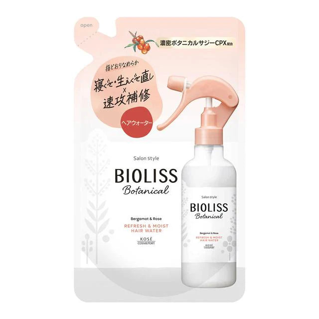 KOSE Salon Style Bioliss Botanical Refresh & Moist Hair Water Refill 230ml