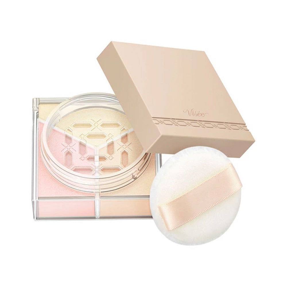 VISEE Trinitas Glow Powder-02 Warm Veil 5.5 g