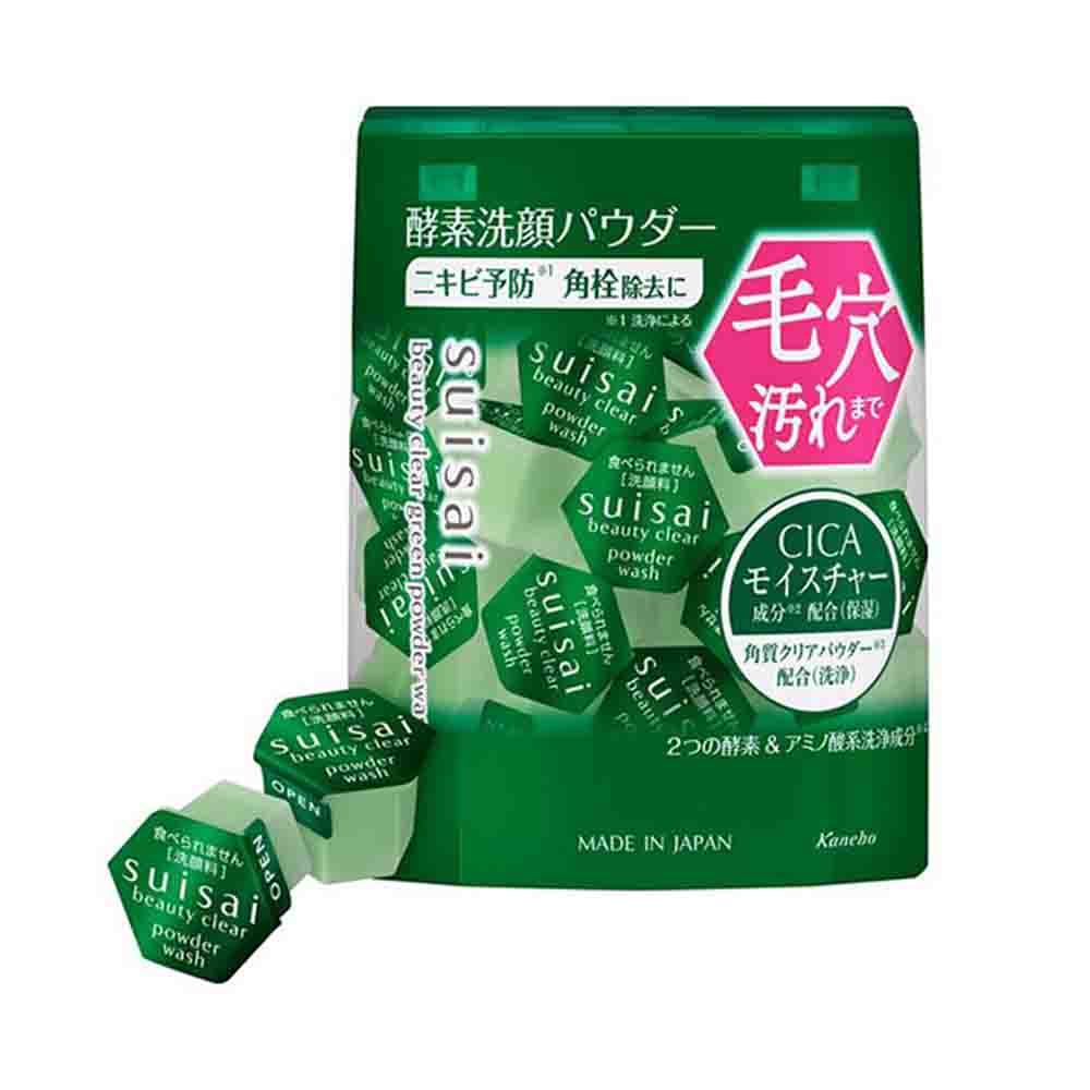 KANEBO Suisai Beauty Clear Green Powder Wash (32 Capsules)