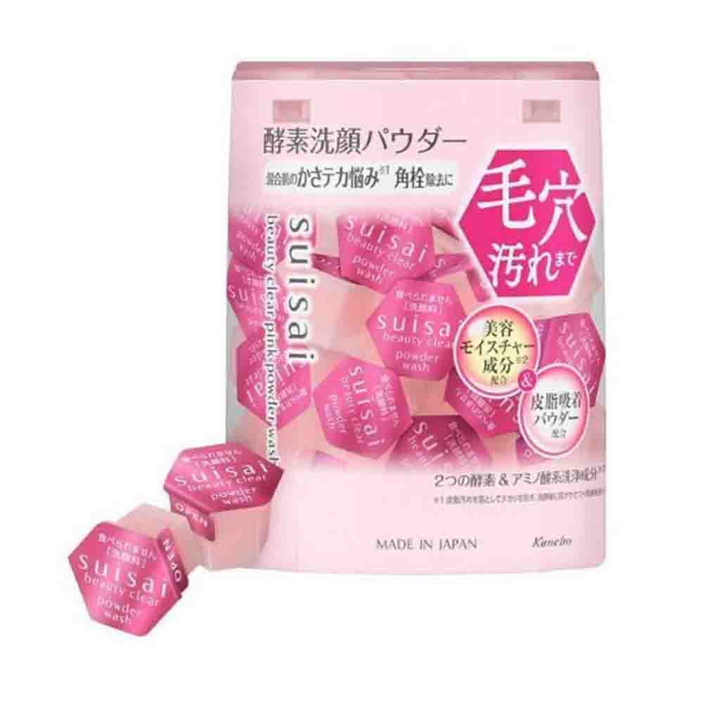 KANEBO Suisai Beauty Clear Pink Powder Wash (32 Capsules)