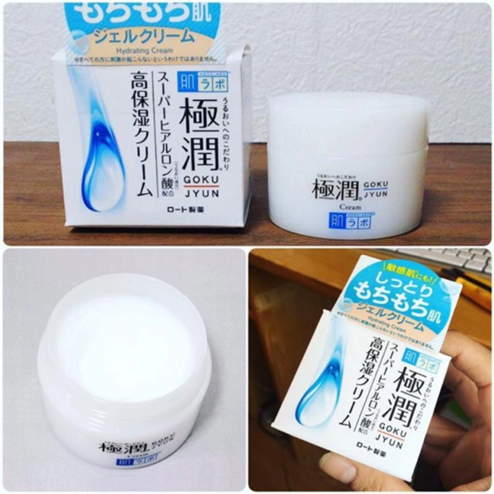 ROHTO Hadalabo Gokujyun Hyaluronic Acid Cream 50g