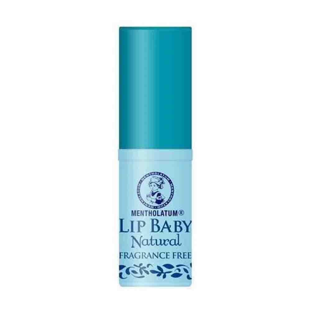 Rohto Mentholatum Lip Baby Fragrance Free 4g