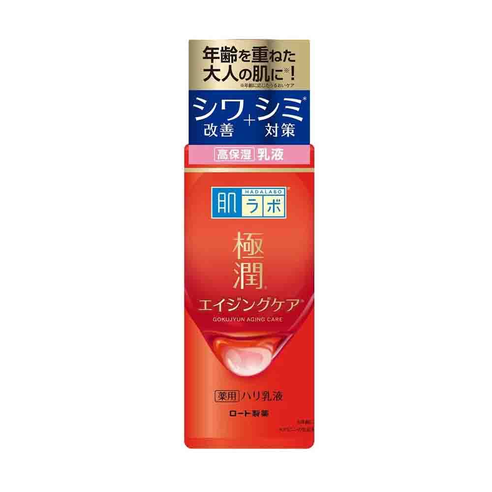 ROHTO Mentholatum Hada Labo Gokujyun Medicated Aging Care Hyaluronic Acid Moisturizing Milk 140ml