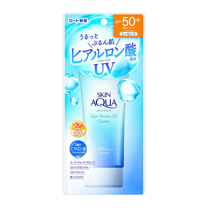 ROHTO SKIN AQUA Super Moisture Essence SPF50+ PA++++ 80g