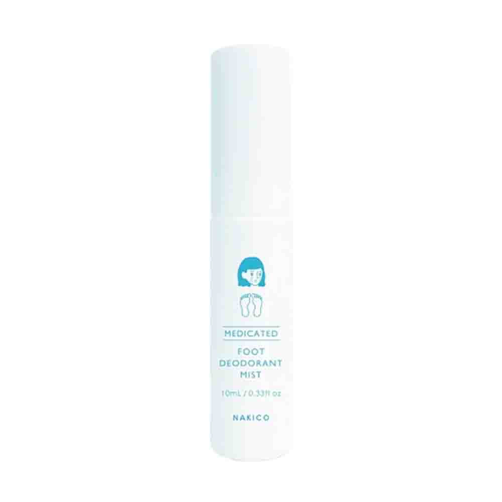 NAKICO Medicated Deodorant Foot Mist 10ml
