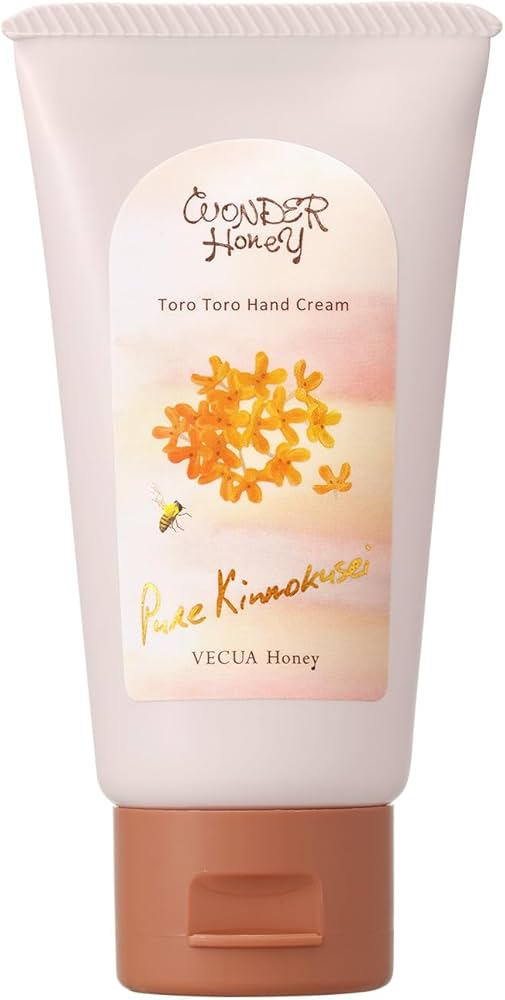 BCL Vecua Honey Wonder Honey Moisture Hand Cream #Pure Kinmokusei 50g