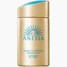 SHISEIDO ANESSA Perfect UV Sunscreen Skin Care Milk SPF50+PA++++ 60ml NEW VERSION