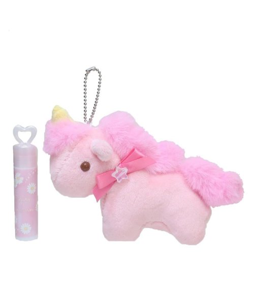 Sugary Unicorn Plush & Lip Balm-Pink Unicorn