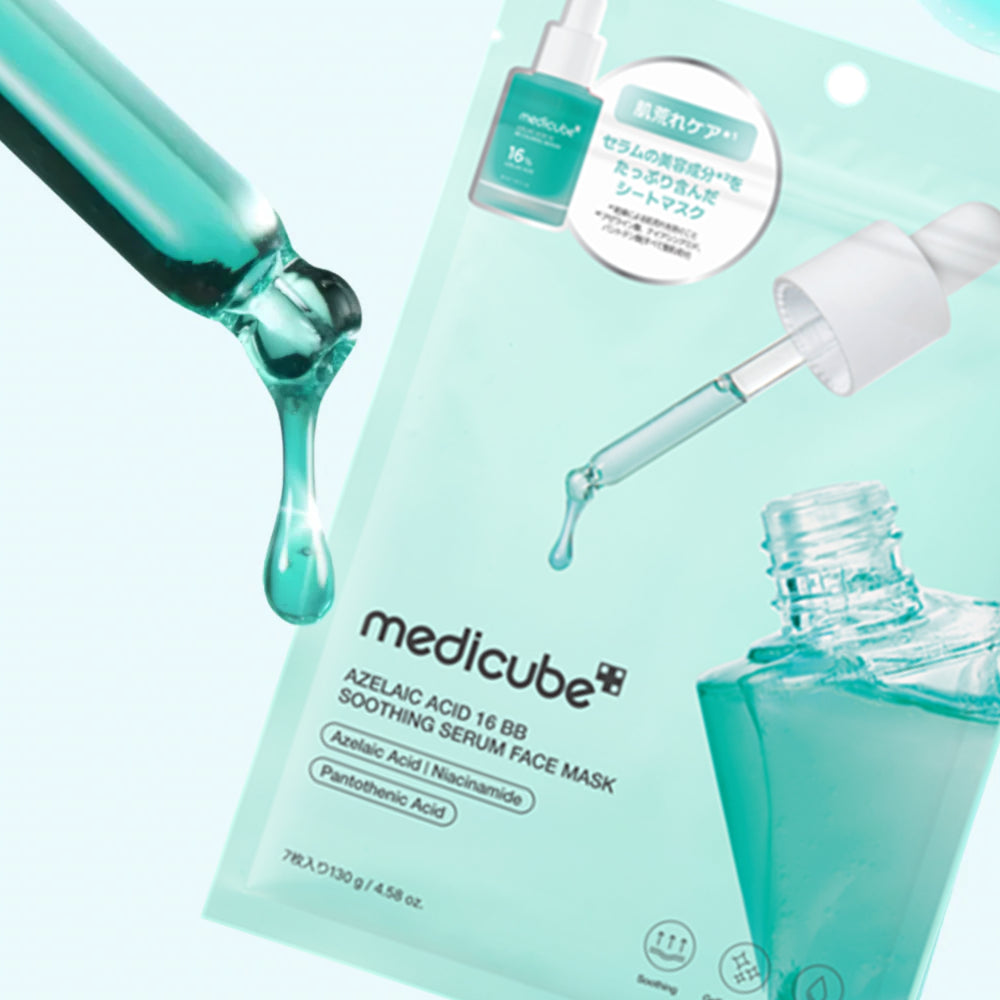 [JAPAN Version]MEDICUBE Azelaic Acid 16BB Soothing Serum Face Mask