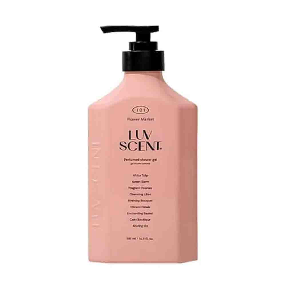 LUV SCENT Body Wash Flower Market White Tulip 500ml