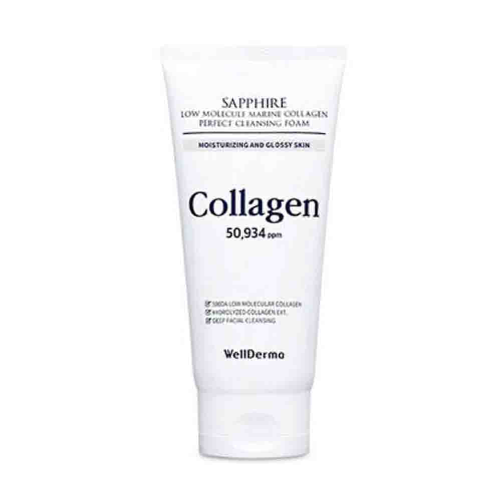 Wellderma Sapphire Low Molecule Marine Collagen Perfect Cleansing Foam 150ml