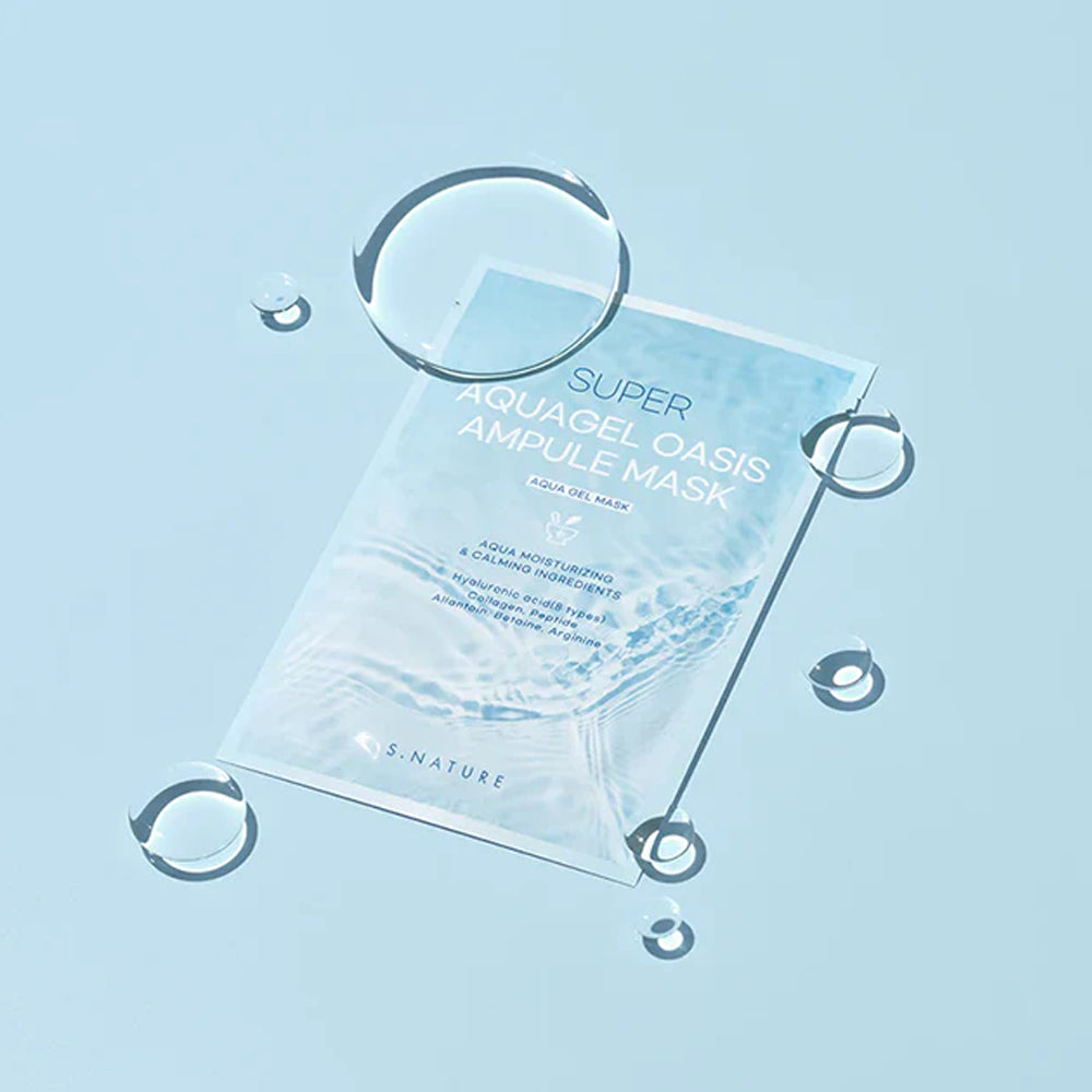 S.NATURE Super Aqua Gel Oasis Ampule Mask 5pcs