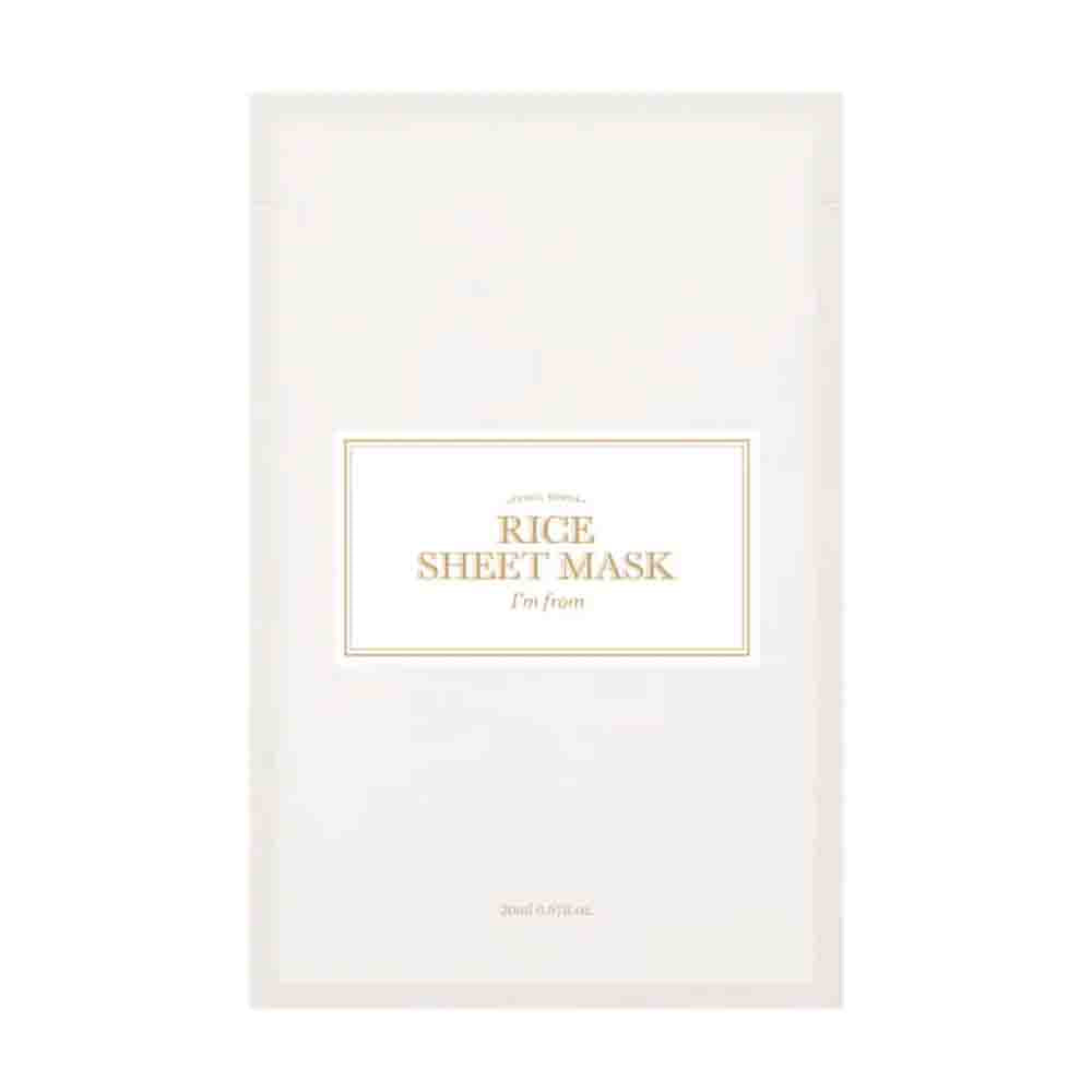 I'm From Rice Sheet Mask 1Pcs