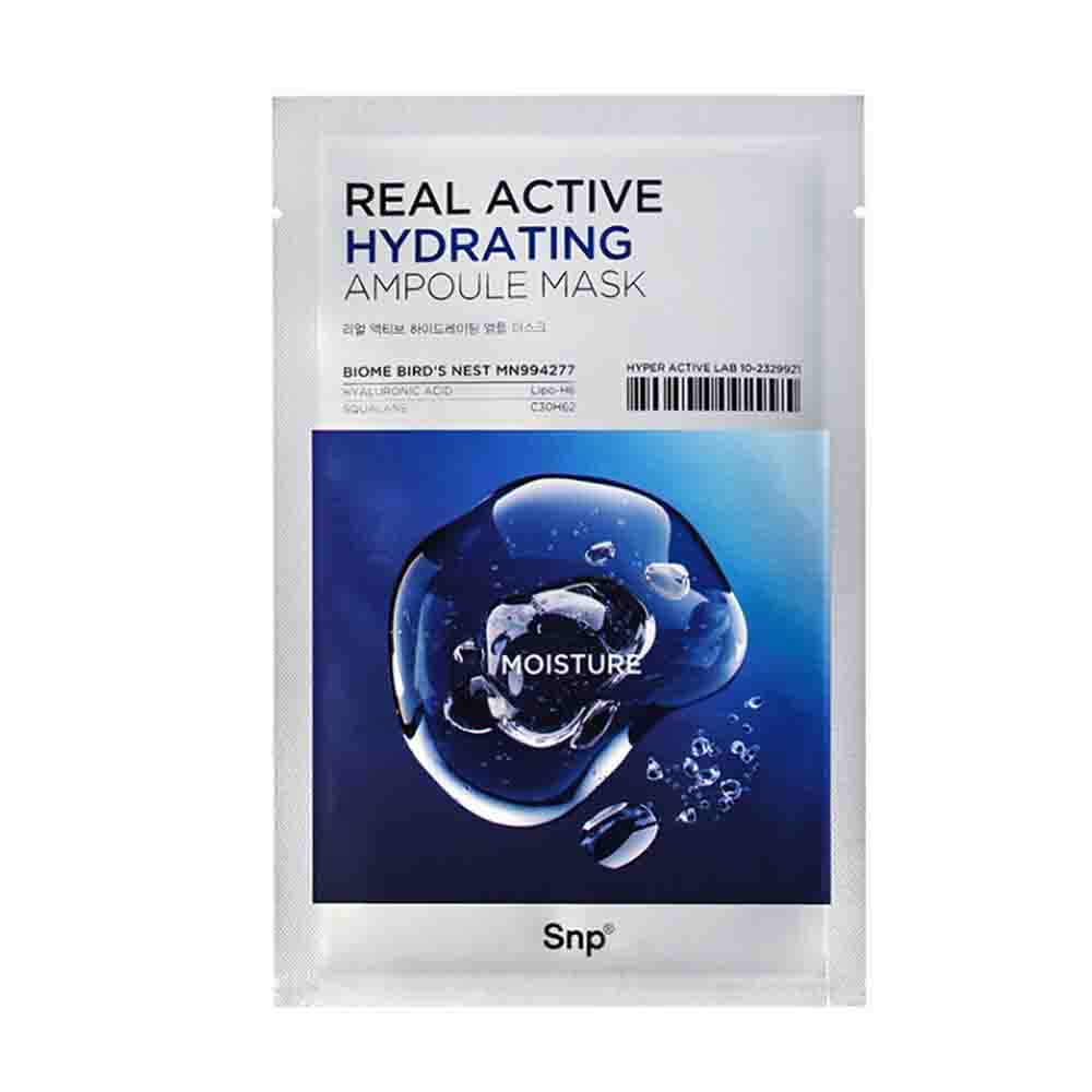SNP Real Active Hydration Ampoule Mask 5Sheets