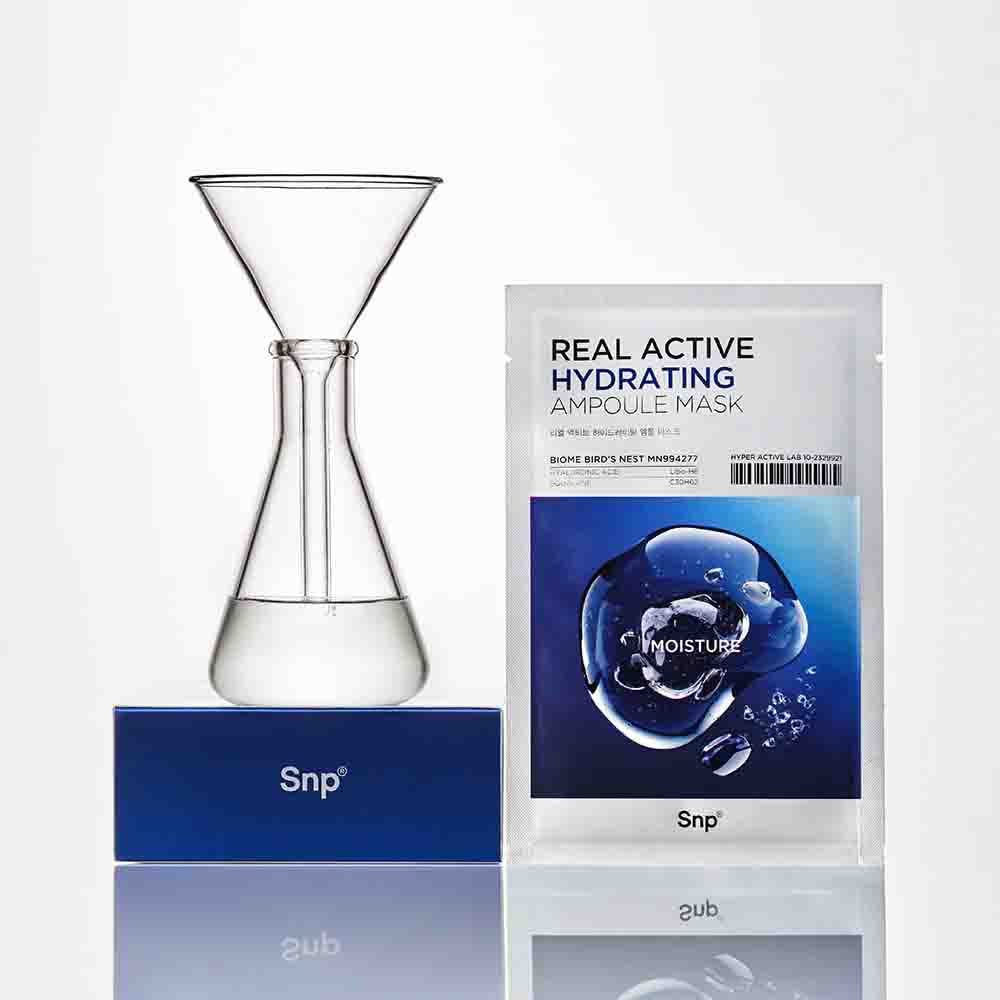 SNP Real Active Hydration Ampoule Mask 5Sheets