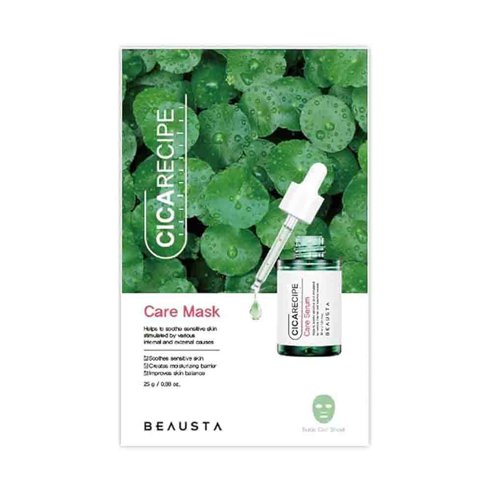 BEAUSTA Cica Essence Soothing & Hydrating Face Mask 1 Sheet