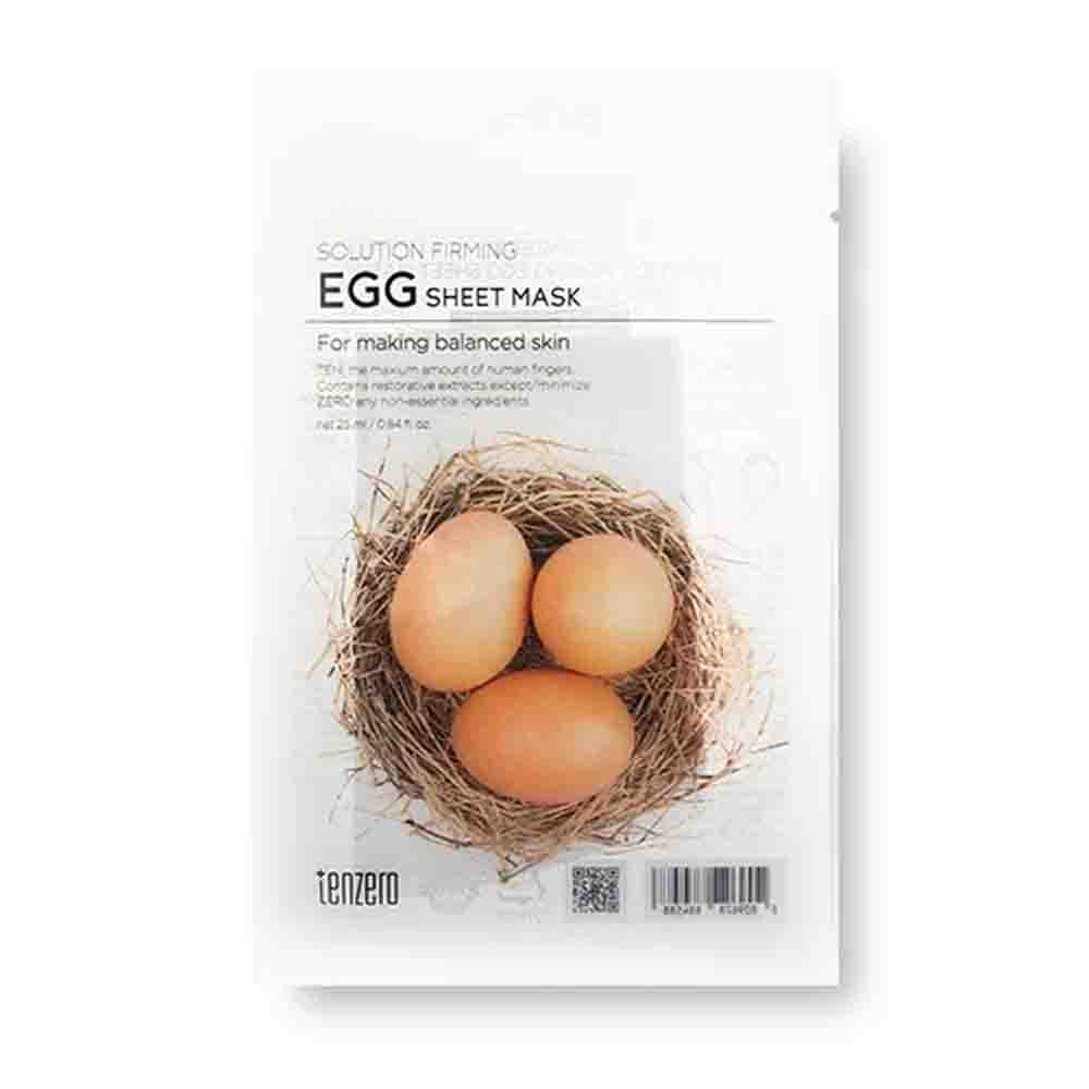 TENZERO SOLUTION Firming Egg Sheet Mask 25ml