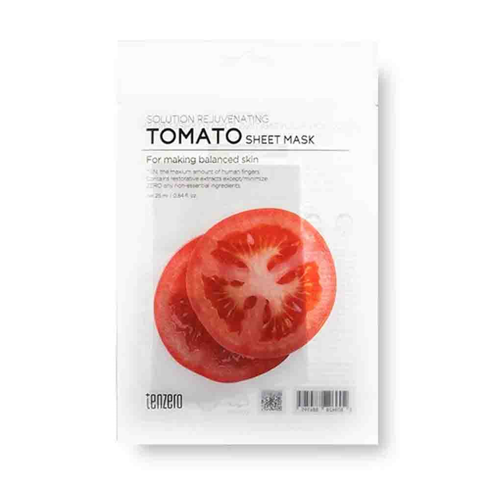 TENZERO SOLUTION Rejuvena Tomato Sheet Mask 25ml