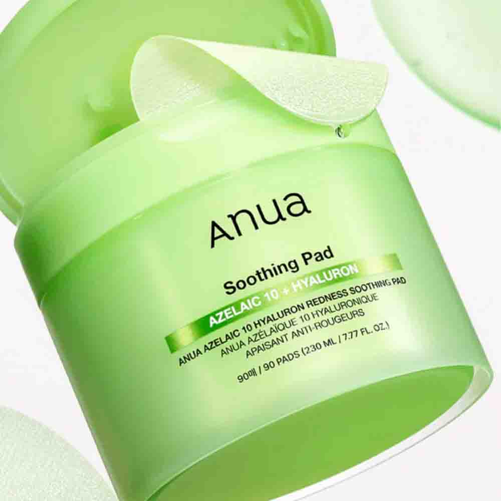 ANUA Azelaic 10 Hyaluron Redness Soothing Pad 230ml