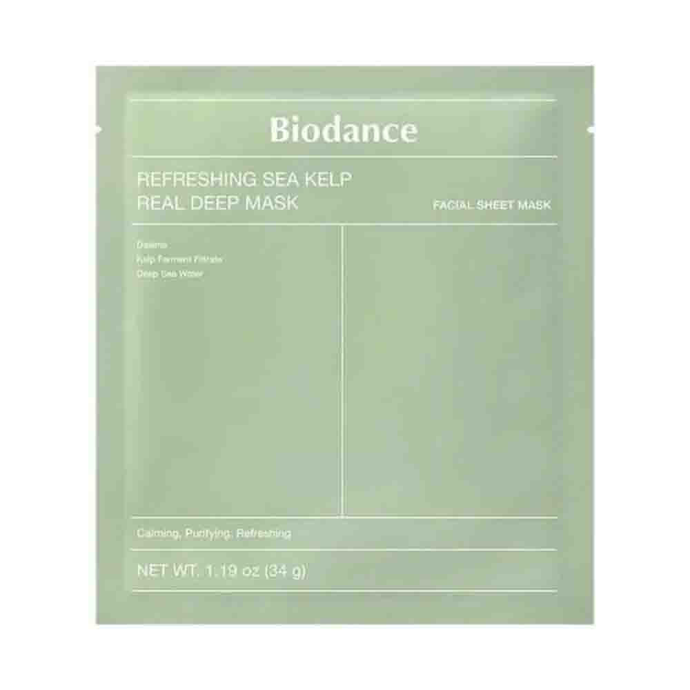 BIODANCE Refreshing Sea Kelp Real Deep Mask Sheet 4Pcs