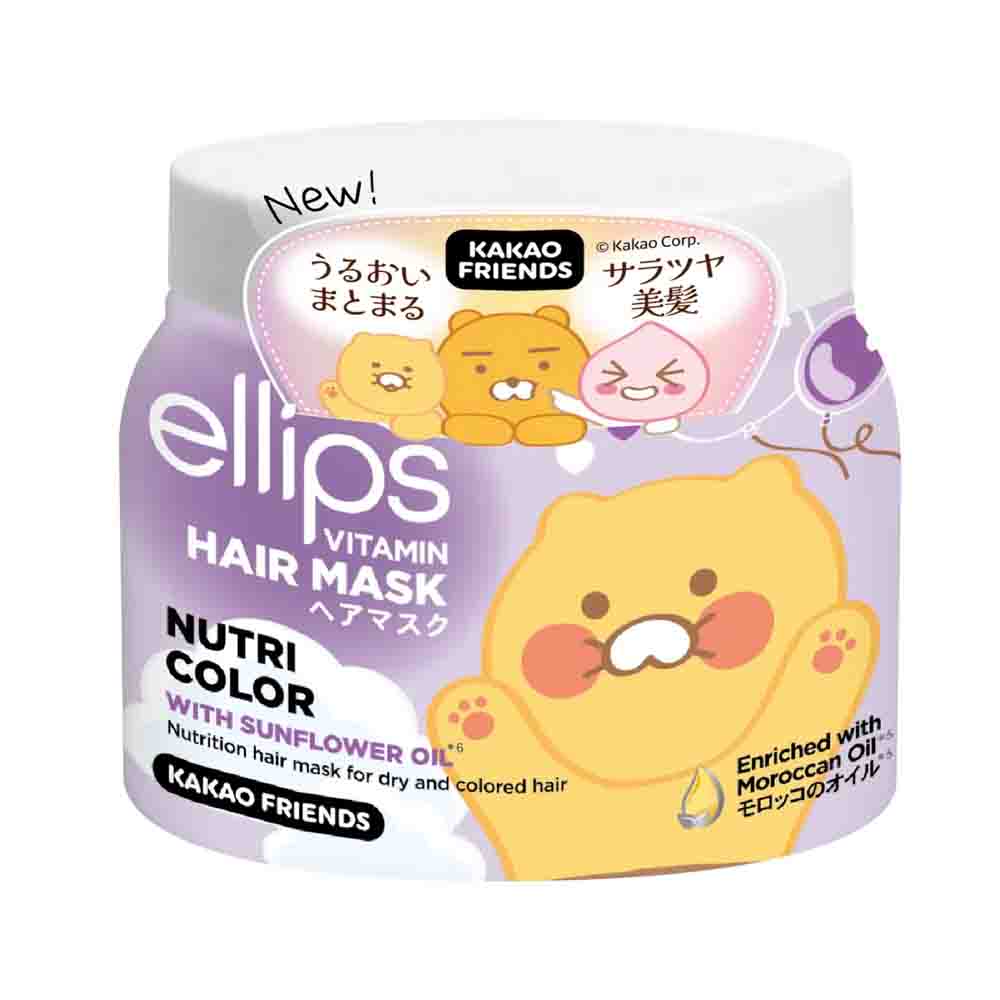 [Kakao Friends Limited Design]Ellips Nutri ColorVitamin Hair Mask 200g