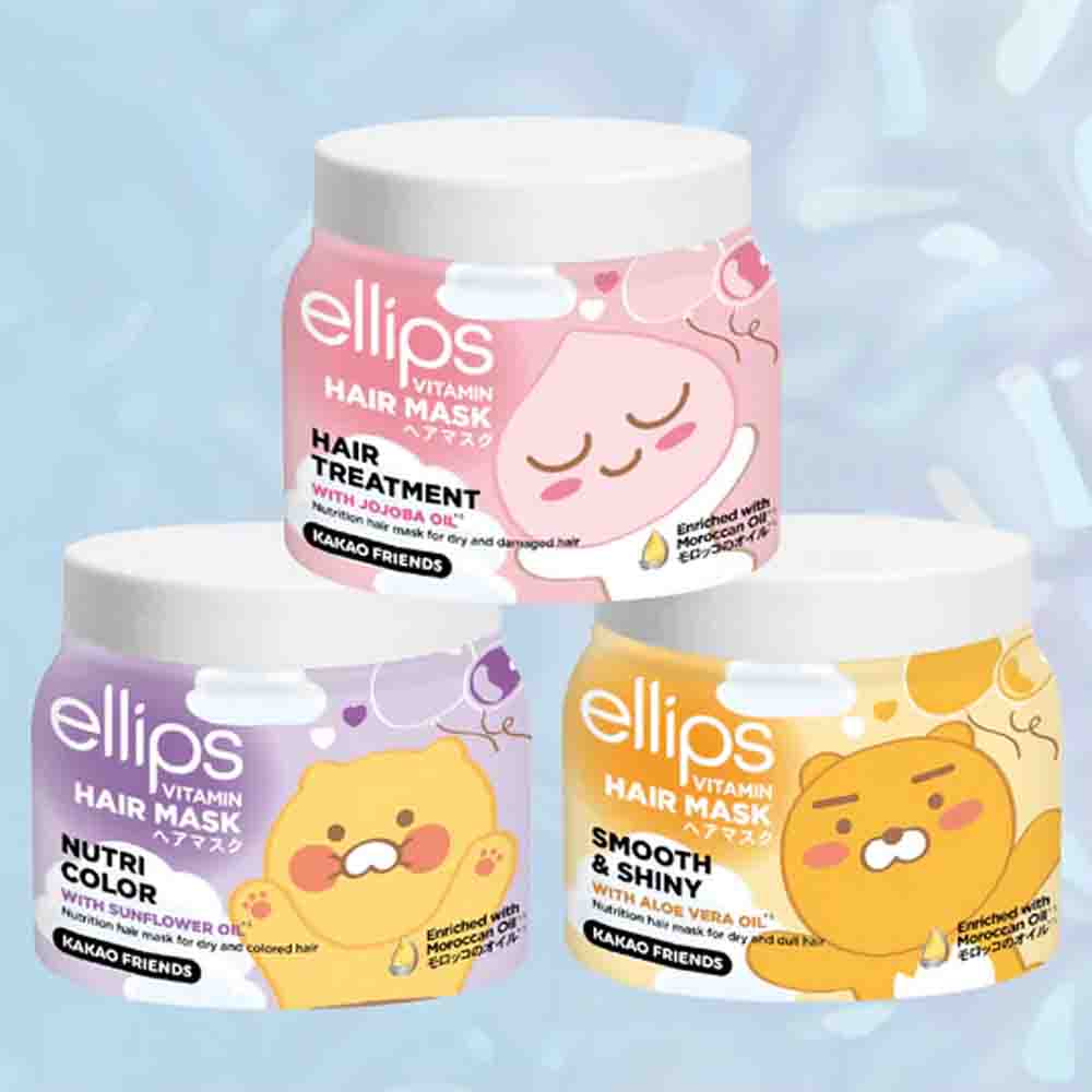 [Kakao Friends Limited Design]Ellips Nutri ColorVitamin Hair Mask 200g