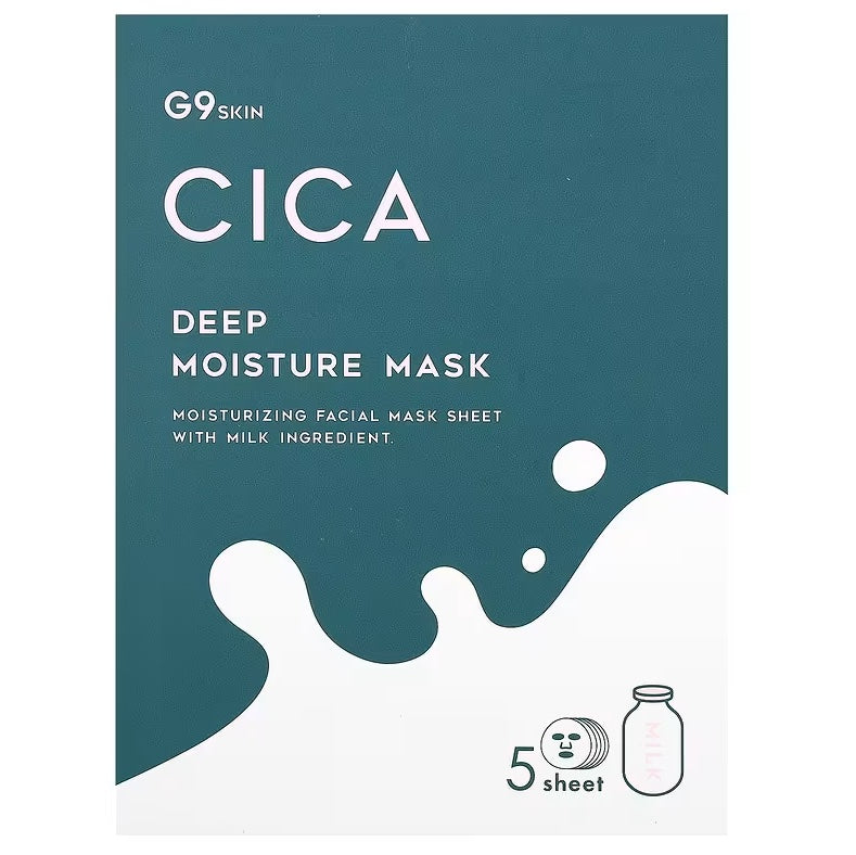 G9 SKIN Cica+Deep Moisture Mask 4sheets